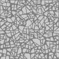 The broken glass. Cracked, fragments of stone, repetitive texture. Seamless faux broken ceramic. Vector Royalty Free Stock Photo