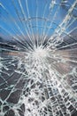 Broken glass Royalty Free Stock Photo