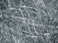 Gray abstract background clear acrylic fragments