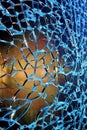 Broken glass texture, abstract picture Royalty Free Stock Photo