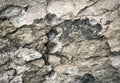 Broken gray old concrete Royalty Free Stock Photo