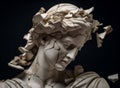 Broken greek statue. Generate Ai