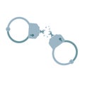 Broken handcuffs icon Royalty Free Stock Photo