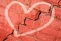 Broken heart Royalty Free Stock Photo