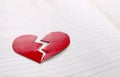 Broken heart Royalty Free Stock Photo