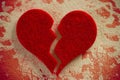 Broken heart Royalty Free Stock Photo