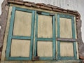 In homes with old windows it can be recommended for background Royalty Free Stock Photo