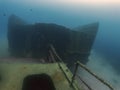 The wreck of the Um El Faroud off the coast of Malta