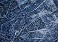 Broken ice Royalty Free Stock Photo