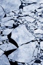 Broken ice Royalty Free Stock Photo