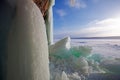 Broken Ice Curtains - Grand Island, Munising, Michigan