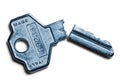 Broken key Royalty Free Stock Photo