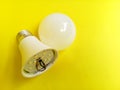 Broken LED Bulb Royalty Free Stock Photo