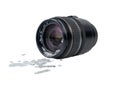 Broken lens Royalty Free Stock Photo