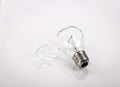 Broken light bulb Royalty Free Stock Photo