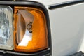 Broken light on a car Royalty Free Stock Photo