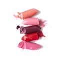 Broken Lipsticks Royalty Free Stock Photo
