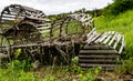 Abandoned lobster traps along the coast of Maine Royalty Free Stock Photo