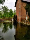 Broken mill wheel Royalty Free Stock Photo