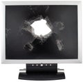 Broken monitor Royalty Free Stock Photo