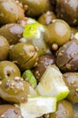 Broken Olives tsakistes Royalty Free Stock Photo