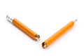 Broken Pencil Royalty Free Stock Photo