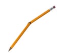 Broken pencil Royalty Free Stock Photo