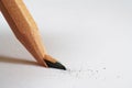 Broken Pencil Royalty Free Stock Photo