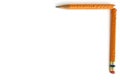 Broken pencil background Royalty Free Stock Photo