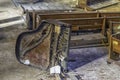 Broken Piano in an Abandoned Church