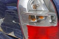 Broken rear lights Royalty Free Stock Photo
