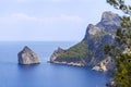 Broken rock near Cape Formentor, Majorca