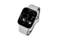 Broken Screen Smartwatch - 3D Rendered Cracked Screen watch - Shattered Glass Smart Watch isolated