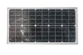 Broken solar panels ,  Solar cell glass damage Royalty Free Stock Photo