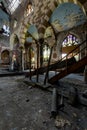 Broken Stained Glass, Collapsing Building & Graffiti - Abandoned Church