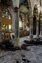 Broken Stained Glass Windows & Collapsing Floor - Abandoned Church - New York