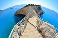 Broken stairs, Porto Katsiki Royalty Free Stock Photo