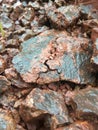 A broken stone in indian vilage forest