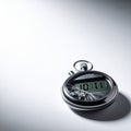 Broken Stopwatch Symbolizing Failure and Deadlines Royalty Free Stock Photo