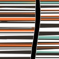 Broken Stripe Modern Graphic Design Royalty Free Stock Photo