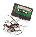 Broken Tape Cassette Royalty Free Stock Photo