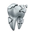 Broken Tooth Royalty Free Stock Photo