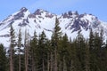 Broken Top, Central Oregon Cascades Royalty Free Stock Photo