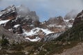 Broken Top Mountain Path towards the end of the trail