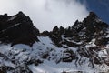 Broken Top Mountain lake at the end of the trail