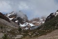 Broken Top Mountain Path towards the end of the trail