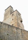 Broken tower of Castle Lipnice Royalty Free Stock Photo