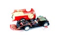 The broken toy car Royalty Free Stock Photo