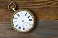 Broken vintage watch without hands Royalty Free Stock Photo