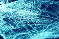 Broken windshield in car accident Royalty Free Stock Photo
